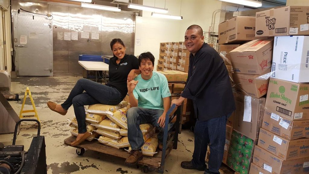 Brandi Higa, Ed Sugimoto & Chef Andy Dalan